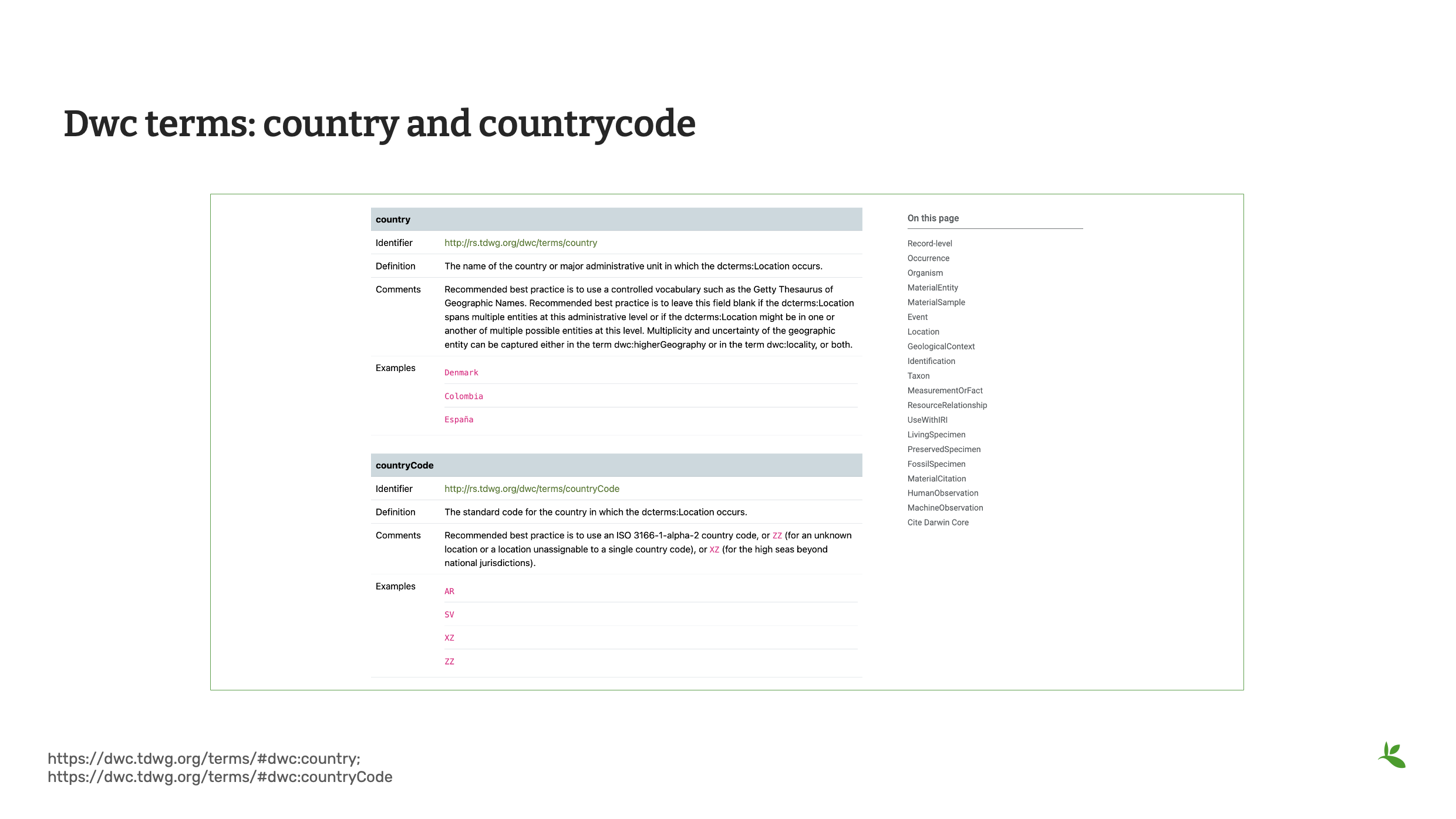 capture standards dwc Slide12