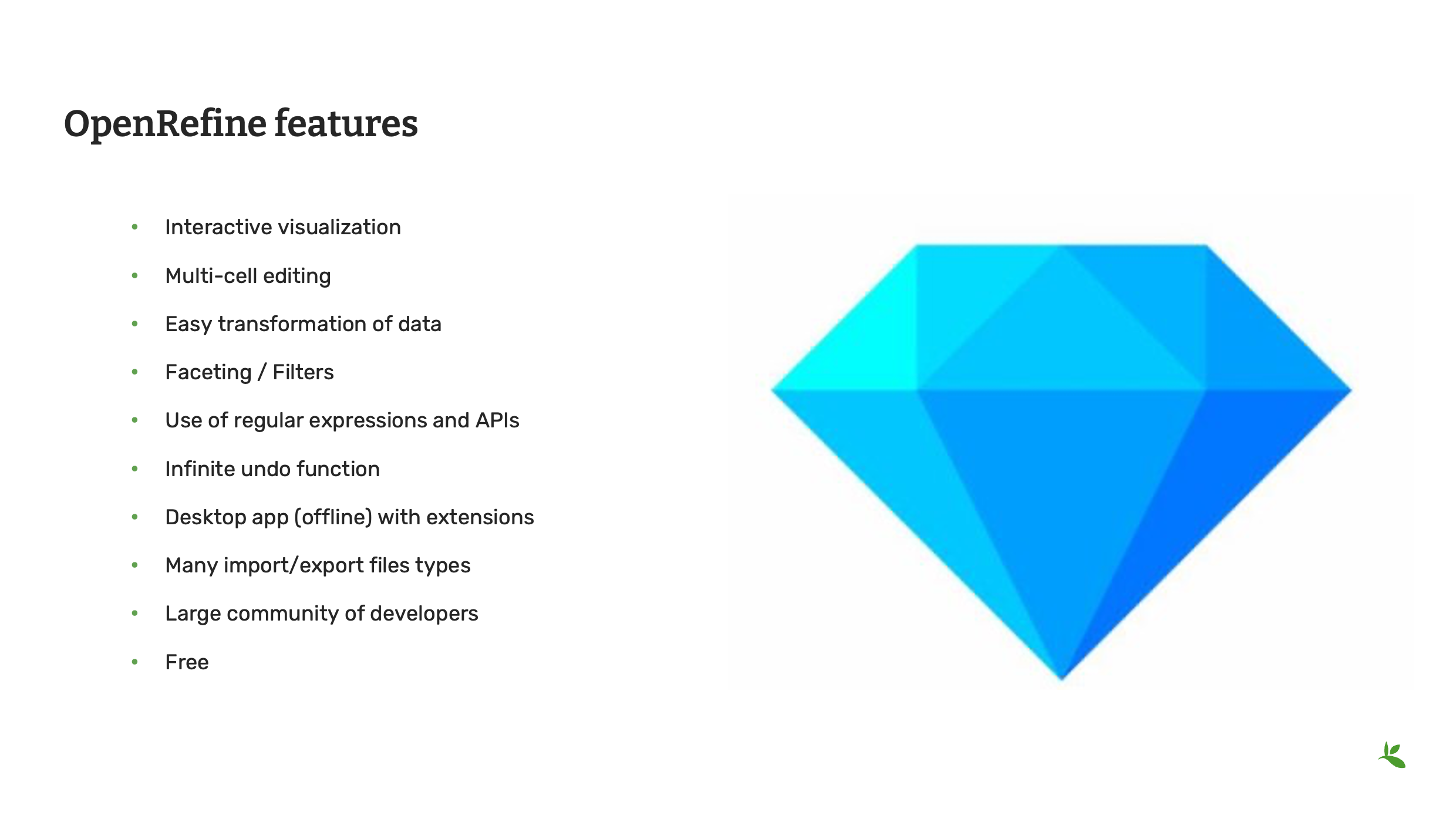 management openrefine Slide6