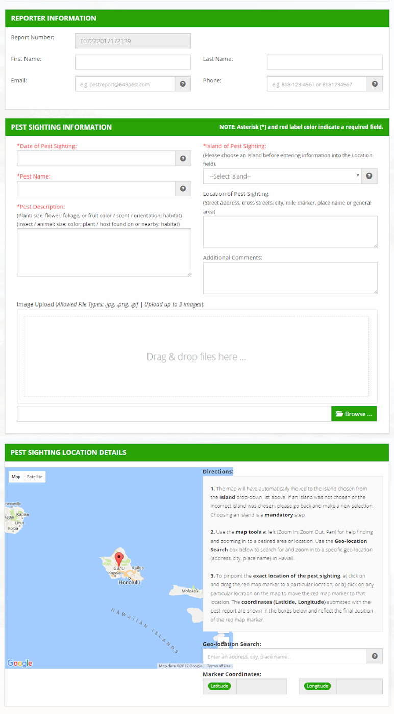 use case invasives data collection