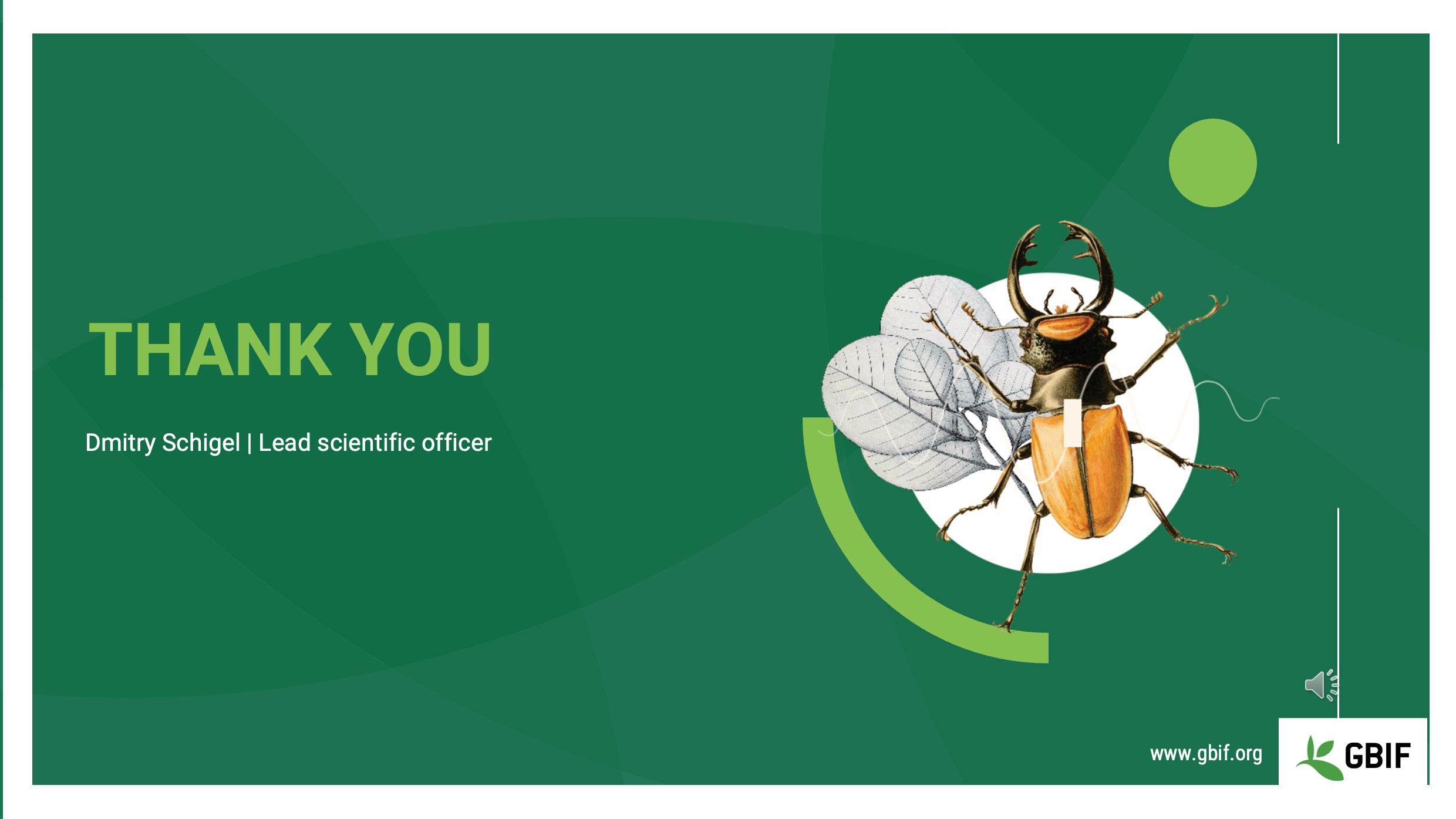 GBIF for Science Slide9